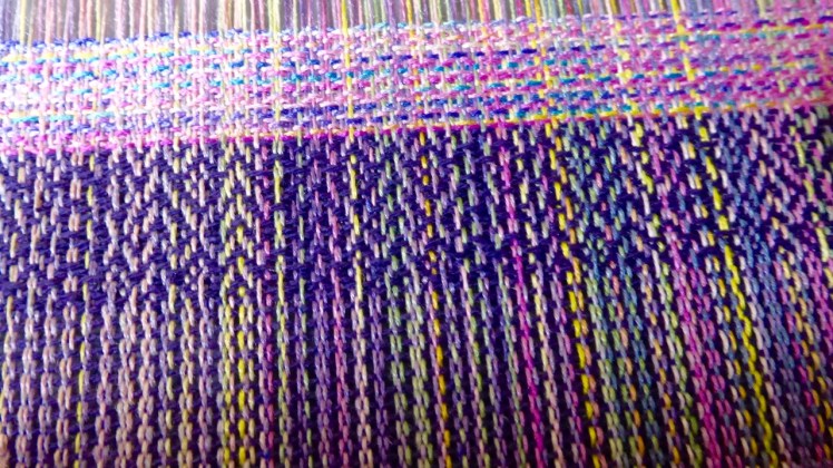 Wedding Bouquet purple and var silk weft 2