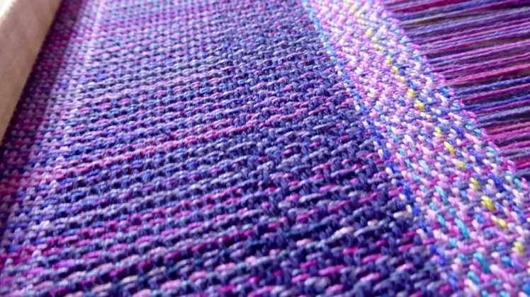 Wedding Bouquet purple and var silk weft 4